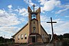 Church in Dociszki, Voranava District, Belarus.jpg