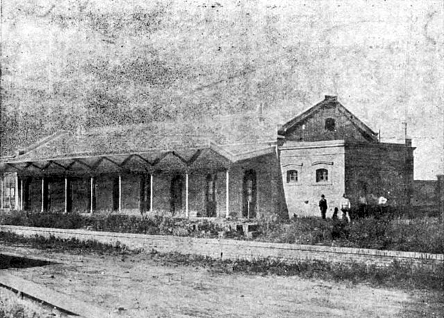 Coronel Suárez station, then part of Ferrocarril General Roca after 1948 nationalization
