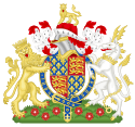 Armas del Reino de Inglaterra desde 1399 hasta 1413.