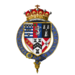 Coat of arms of Sir William Cecil, 2nd Earl of Exeter, KG.png