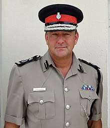 Former Commissioner Farquhar in undress uniform Commissioner Farquhar and Governor Todd (Farquhar cropped).jpg