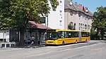 Credo BN 18, 'Mátyás király tér' bus stop, 2018 Győr.jpg
