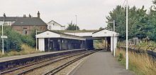 Crofton Park railway station in 1983 Crofton Park station geograph-3096286-by-Ben-Brooksbank.jpg