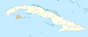 Kart over Isla de la Juventud