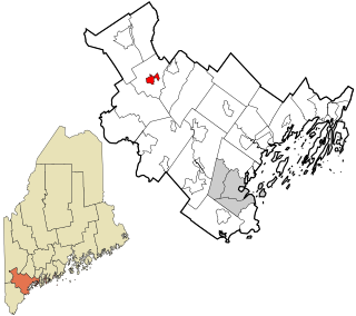 <span class="mw-page-title-main">Naples (CDP), Maine</span> Census-designated place in Maine, United States