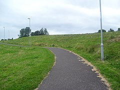 Cycleway up hill - geograph.org.uk - 3080544.jpg