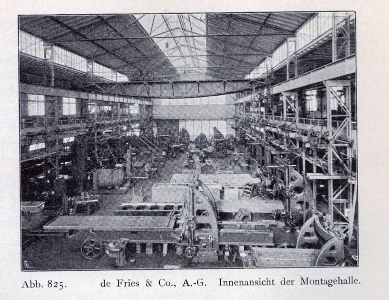 File:Düsseldorf, De Fries & Co., A.-G. Innenansicht der Montagehalle.jpg