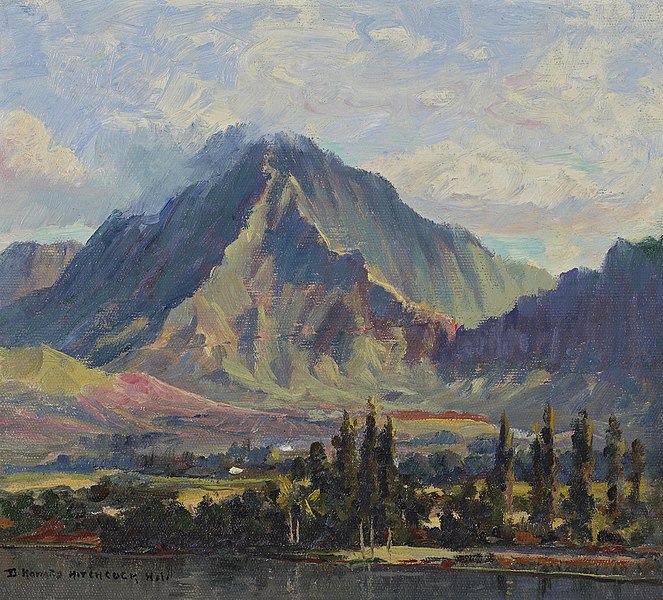 File:D. Howard Hitchcock - Pali Gap from Kaneolu Bay, Oahu, Hawaii, 1915.jpg