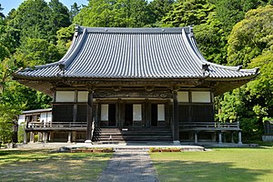 大覚寺の本堂（茨城県石岡市）