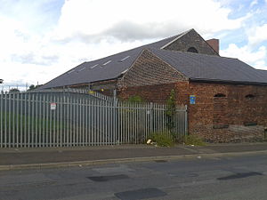 Crucible Steel Shop in South Corner of Sandersons Kaysers Darnall Works