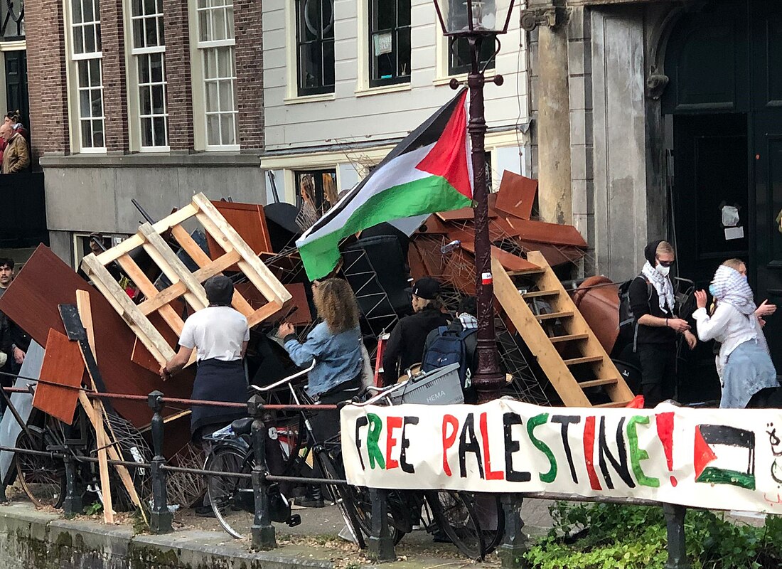 List of pro-Palestinian protests on university campuses in 2024