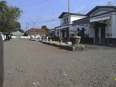 Tampilan ngarep Stasiun Probolinggo
