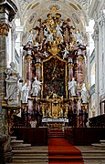 El altar mayor barroco