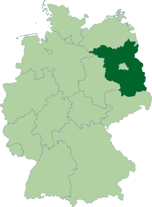 Бранденбург картада