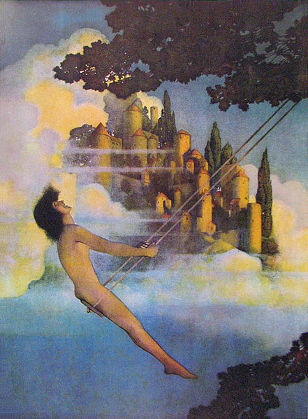 File:Dinky Bird by Maxfield Parrish, 1904.jpg