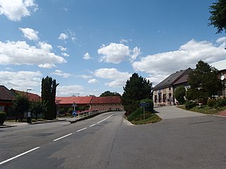 <span class="mw-page-title-main">Domaželice</span> Municipality in Olomouc, Czech Republic