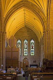 The north wing and the organ Dornoch Cathedral north wing and organ.jpg