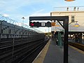 "No Key By" sign next to a subway signal. After this, I took a 5 train to Grand Central, and a shuttle to Times Square so I could catch an LIRR train from Penn Station.