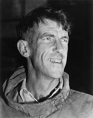 Edmund Hillary, c. 1953, with autograph.jpg