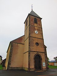 Die Kirche in Saint-Jean-Kourtzerode