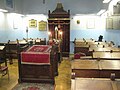 Het interieur van de synagoge