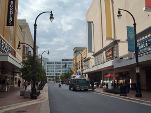 Scena stradală (Ellsworth Drive din Downtown Silver Spring)