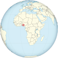 Empire of Benin on the globe (Africa centered).svg