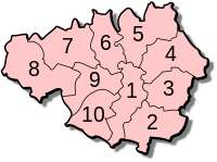 Metropolitan Boroughs in Greater Manchester