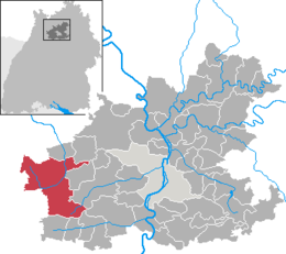 Eppingen - Localizazion