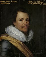 Workshop of Michiel van Mierevelt, Portrait of Ernst Casimir (1573-1632), Count of Nassau-Dietz