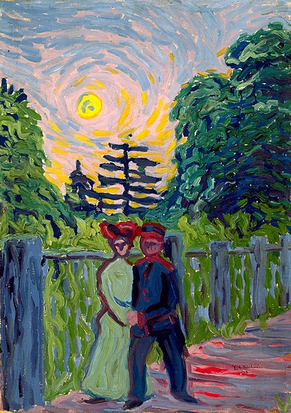 File:Ernst Ludwig Kirchner - Moonrise, Soldier and Maiden - 98.286 - Museum of Fine Arts, Houston.jpg