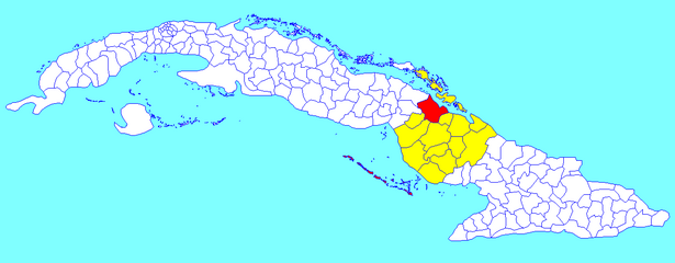 3) Municipality of Esmeralda in Camagüey prov.