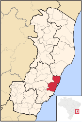 Vitória – Mappa