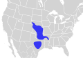 Range of Etheostoma pulchellum