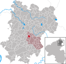 Ettinghausen - Carte