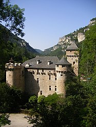 The Château de la Caze, in Laval-du-Tarn