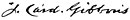 James Gibbons's signature