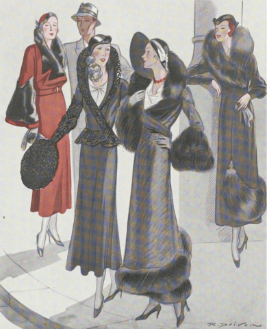 La Saison, Journal illustré des Dames, 1880, No. 626 Object Type : fashion  picture Item number: RP-P-OB-103.552 Inscriptions / Brands: title, bottom  center, wrote: 'LA SAISON? Description: Two women in a theater