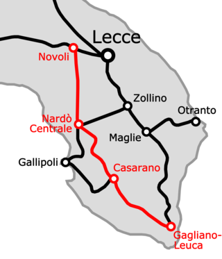 <span class="mw-page-title-main">Novoli-Gagliano del Capo railway</span>