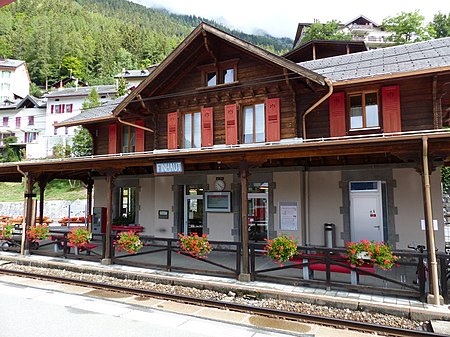 Finhaut train station 2018