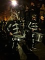 Foguerons de Sant Antoni de sa Pobla a Gràcia 2019, a la plaça de la Virreina.