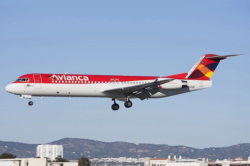 File:Fokker 100, Avianca Brasil JP7506379.jpg