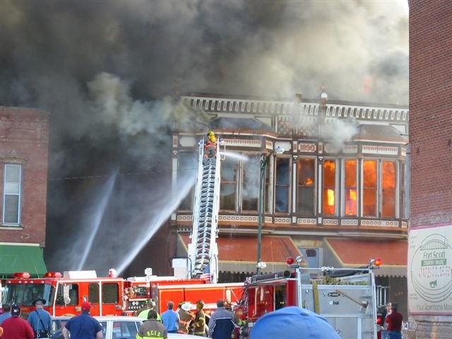 Downtown Fort Scott Fire (2005)