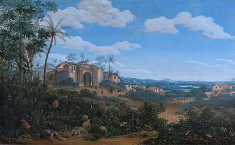 Frans Post View of Olinda, Brazil