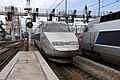 停靠的TGV列车