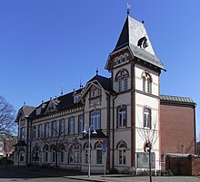 Die Polizeizentralstation im historischen Gebäude