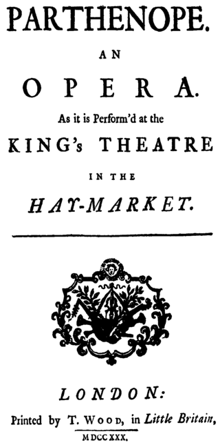 Georg Friedrich Händel - Partenope - title page of the libretto - London 1730.png