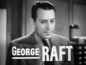 George Raft en el tráiler de Rayas ocultas (1939)