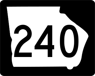 <span class="mw-page-title-main">Georgia State Route 240</span> State highway in Georgia