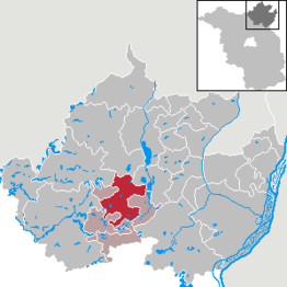 Kaart van Gerswalde